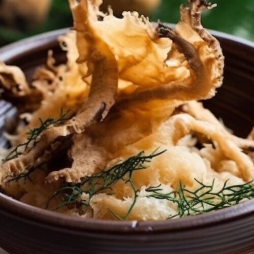 pheasant back mushroom recipe featured
