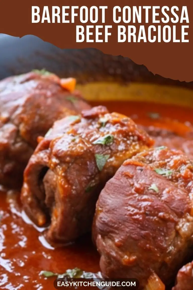 Barefoot Contessa Beef Braciole