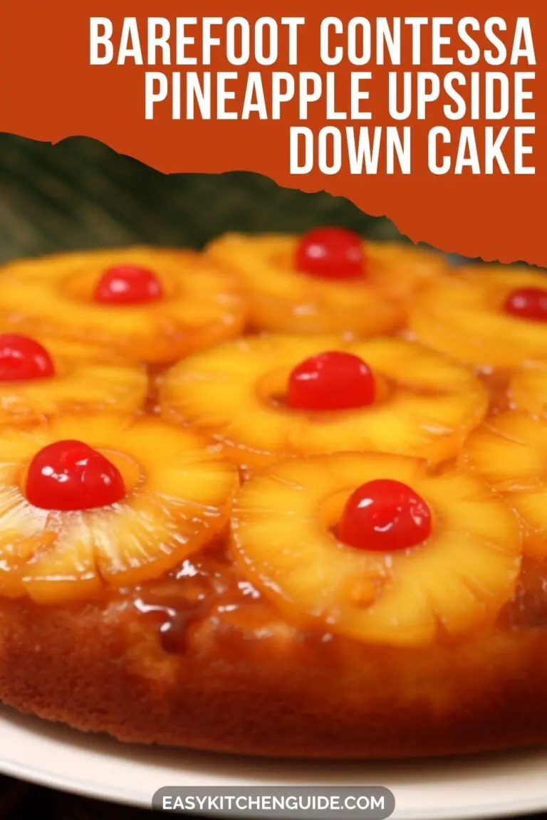 Barefoot Contessa Pineapple Upside Down Cake