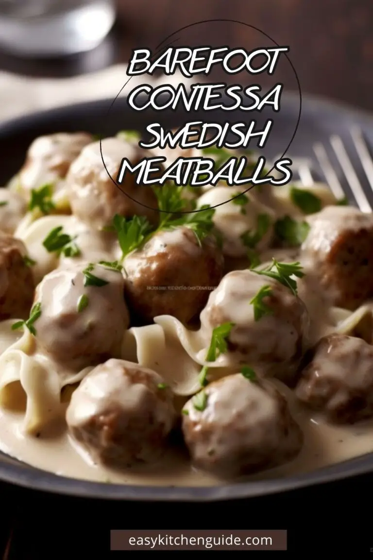 Barefoot Contessa Swedish Meatballs