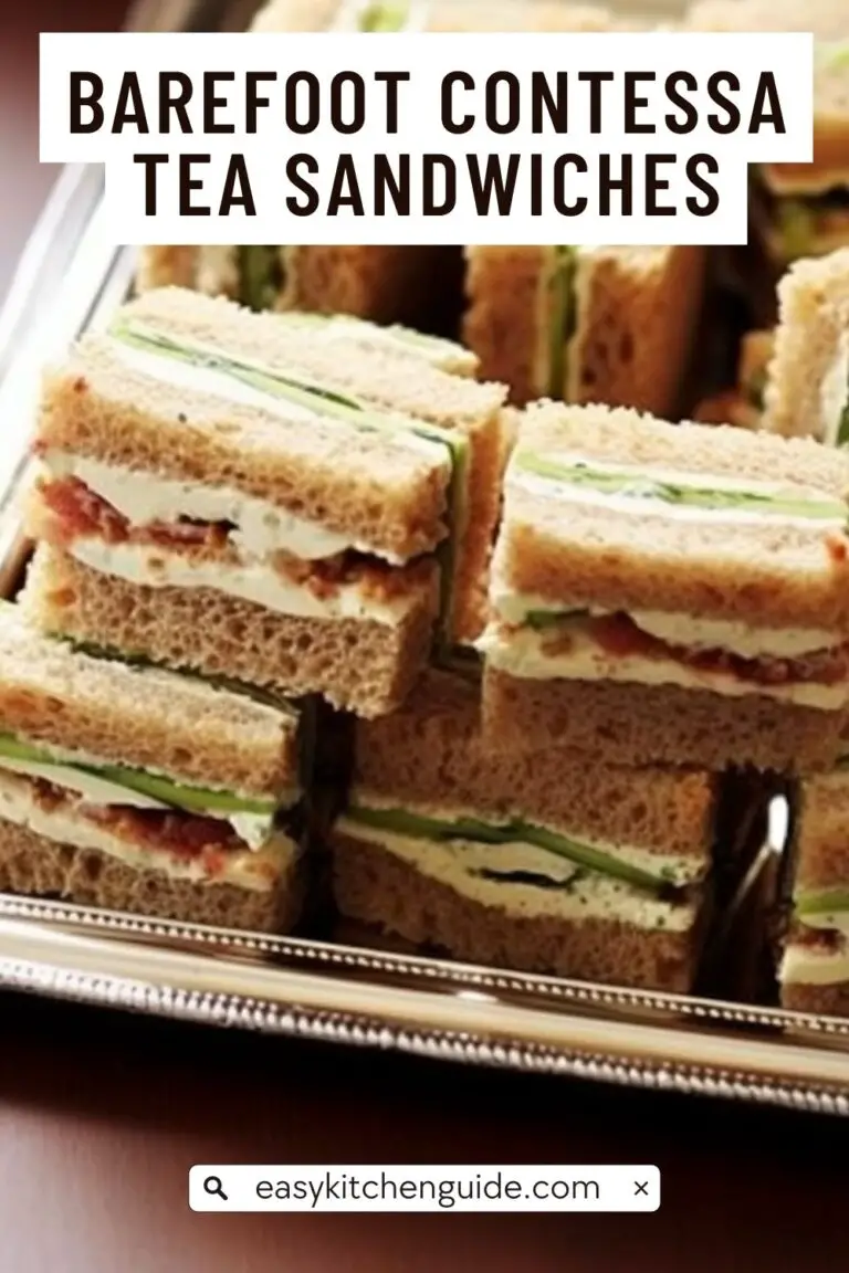 Barefoot Contessa Tea Sandwiches