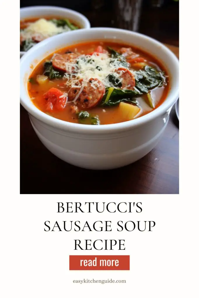 Bertucci's Sausage Soup Recipe
