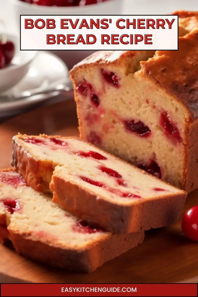 Bob Evans' Cherry Bread Recipe