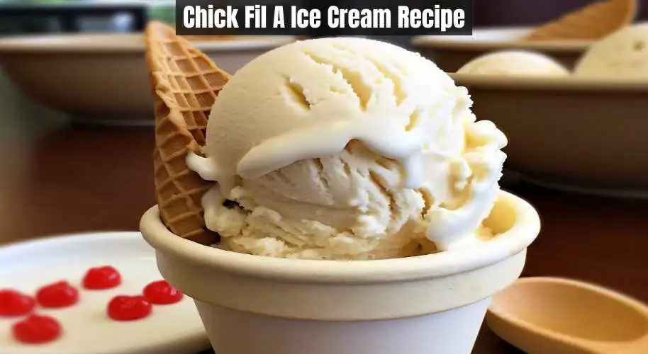 Chick Fil A Ice Cream Recipe