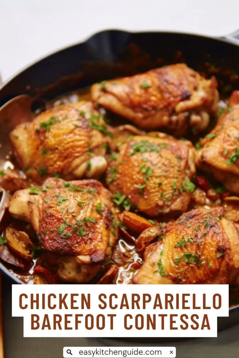 Chicken Scarpariello Barefoot Contessa