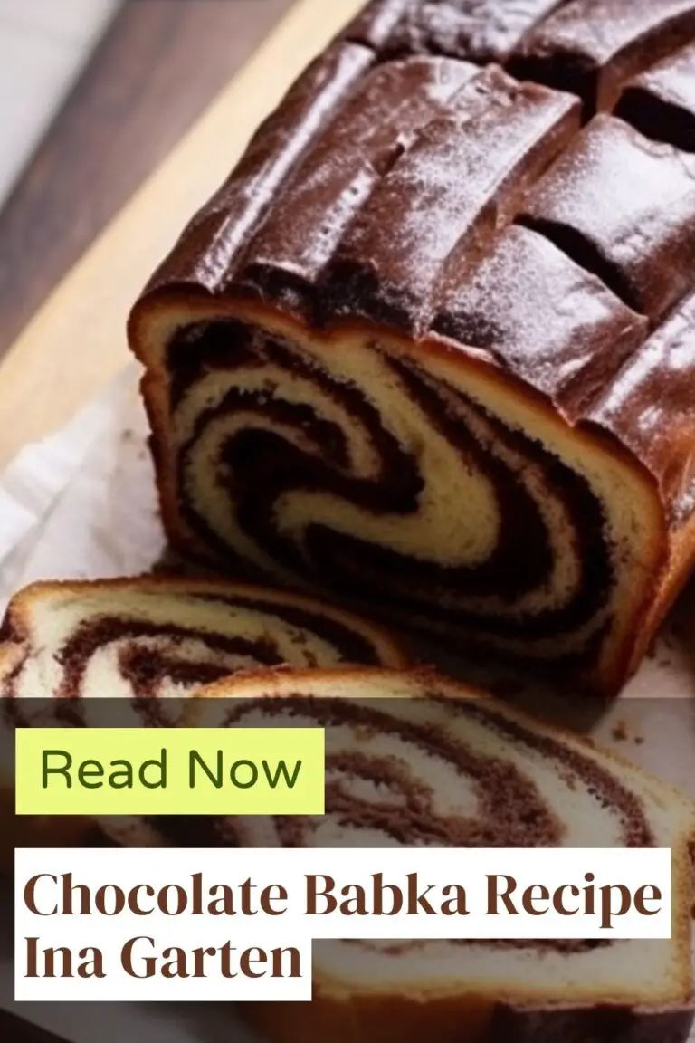 Chocolate Babka Recipe Ina Garten