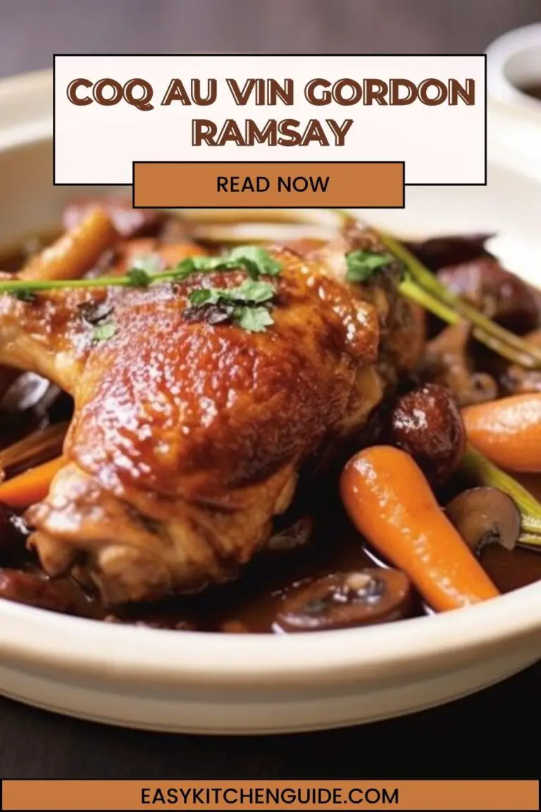 Coq au Vin Gordon Ramsay