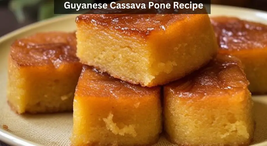 Guyanese Cassava Pone Recipe