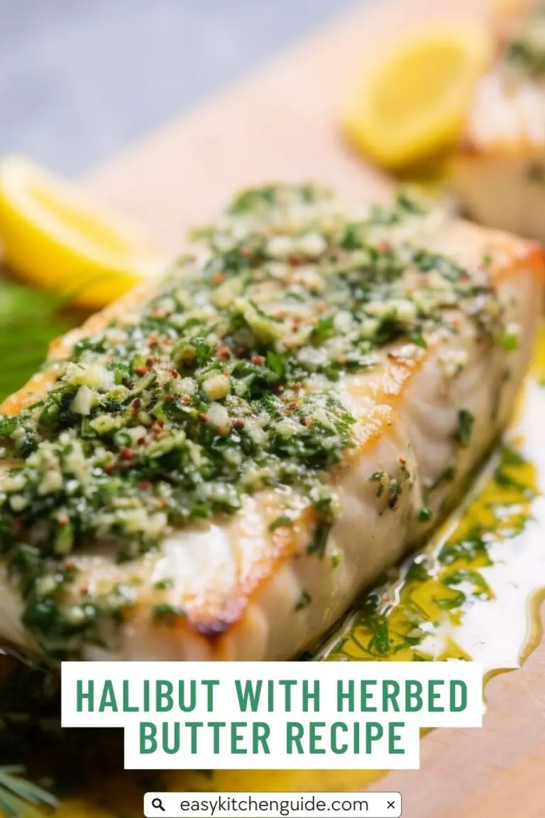 Halibut with Herbed Butter Recipe