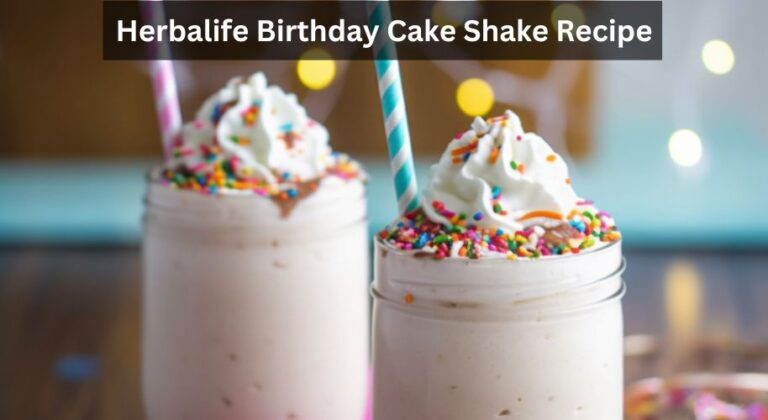 Herbalife Birthday Cake Shake Recipe