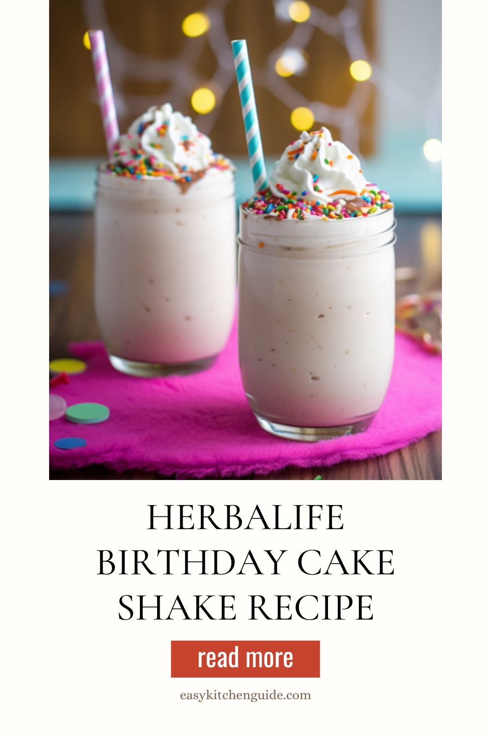 Herbalife Birthday Cake Shake Recipe Easy Kitchen Guide