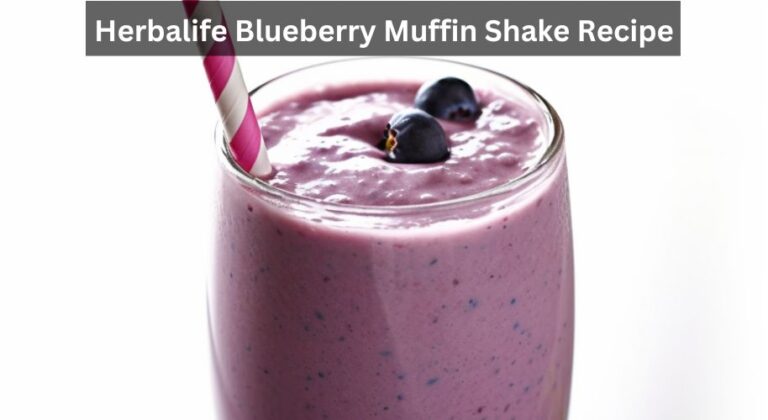 Herbalife Blueberry Muffin Shake Recipe