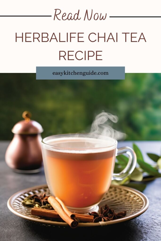 Herbalife Chai Tea Recipe