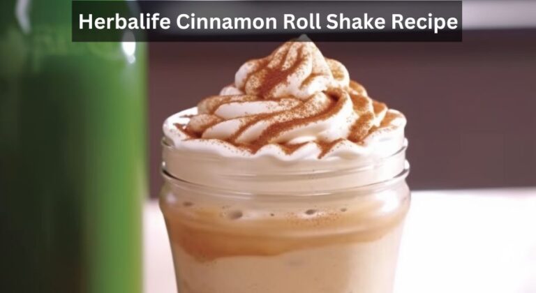 Herbalife Cinnamon Roll Shake Recipe