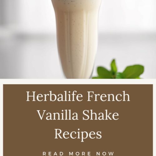 Herbalife French Vanilla Shake Recipes