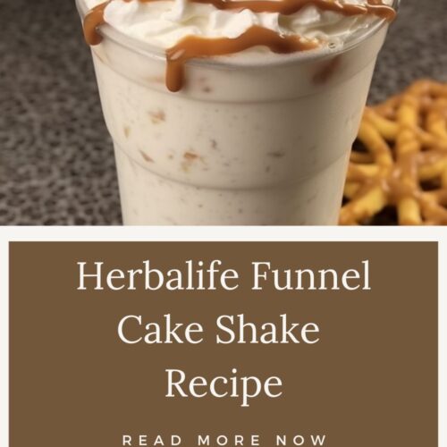 Herbalife Funnel Cake Shake Recipe