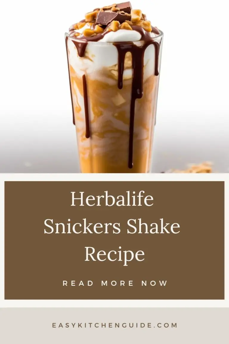 Herbalife Snickers Shake Recipe