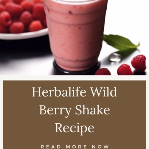 Herbalife Wild Berry Shake Recipe