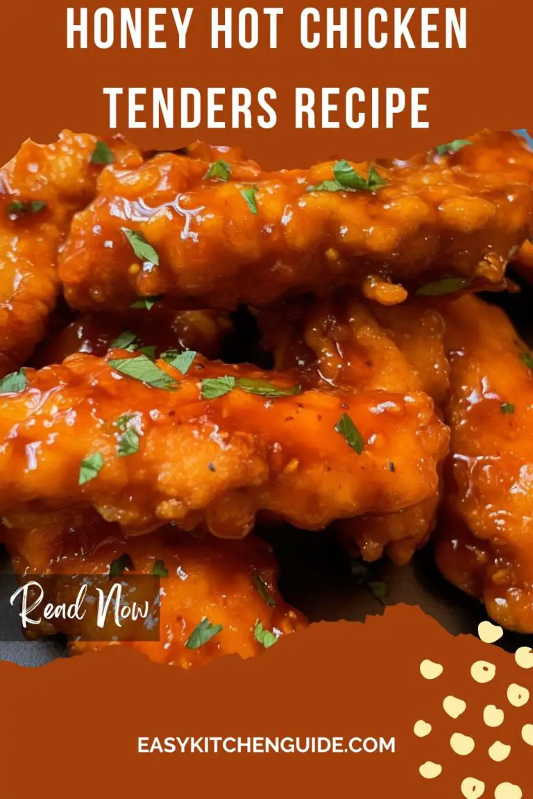 Honey Hot Chicken Tenders Recipe