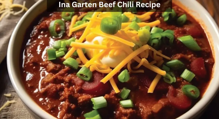 Ina Garten Beef Chili Recipe