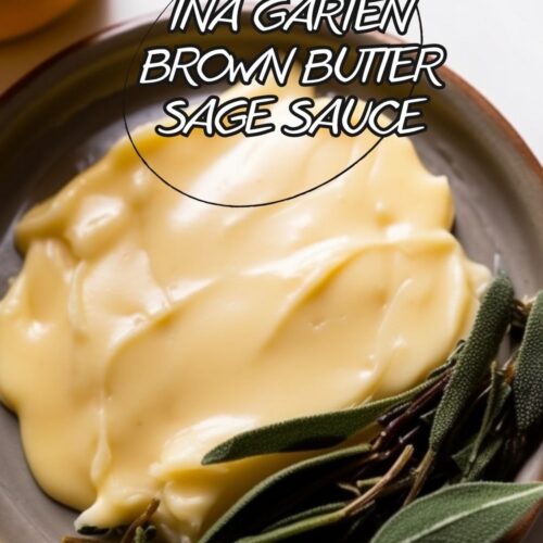 Ina Garten Brown Butter Sage Sauce