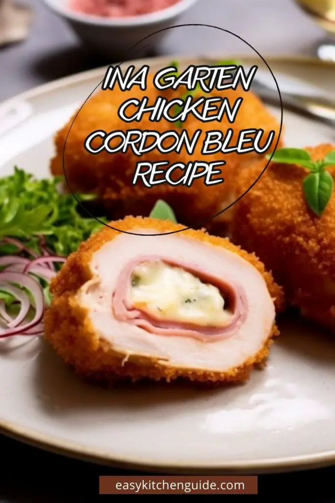 Ina Garten Chicken Cordon Bleu Recipe