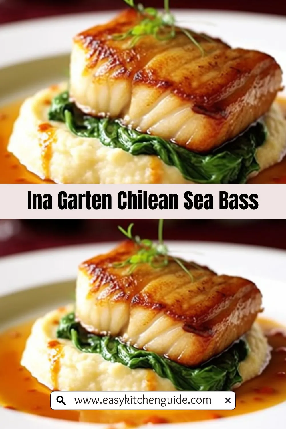 Ina Garten Chilean Sea Bass