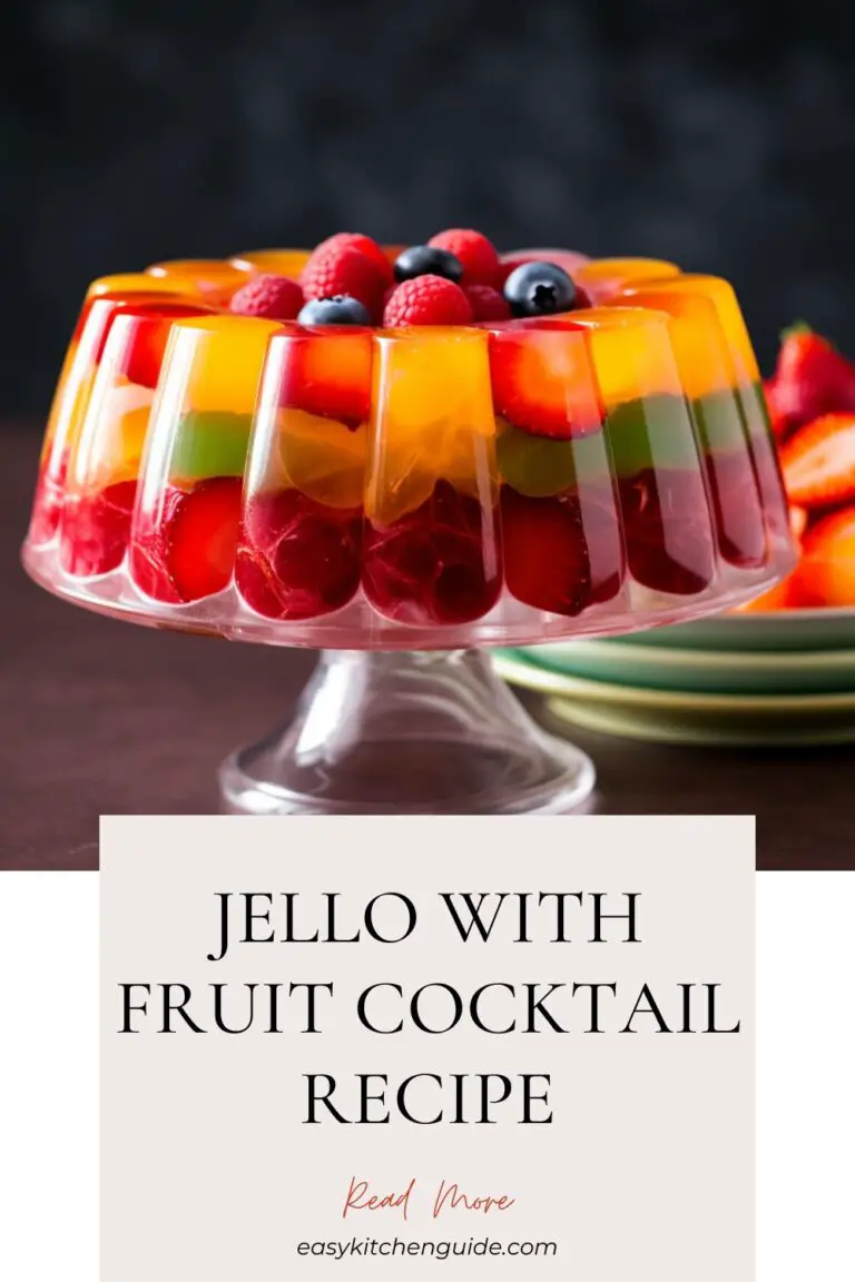 Jello With Fruit Cocktail Recipe Easy Kitchen Guide
