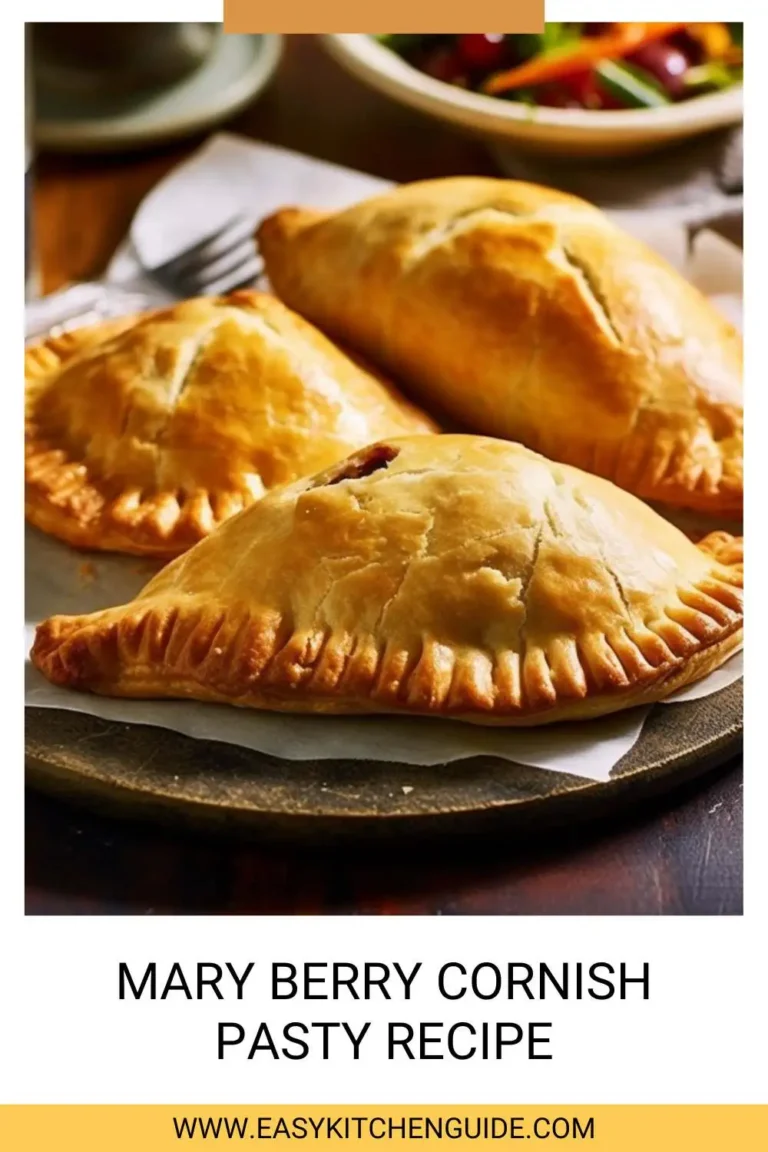 Mary Berry Cornish Pasty Recipe