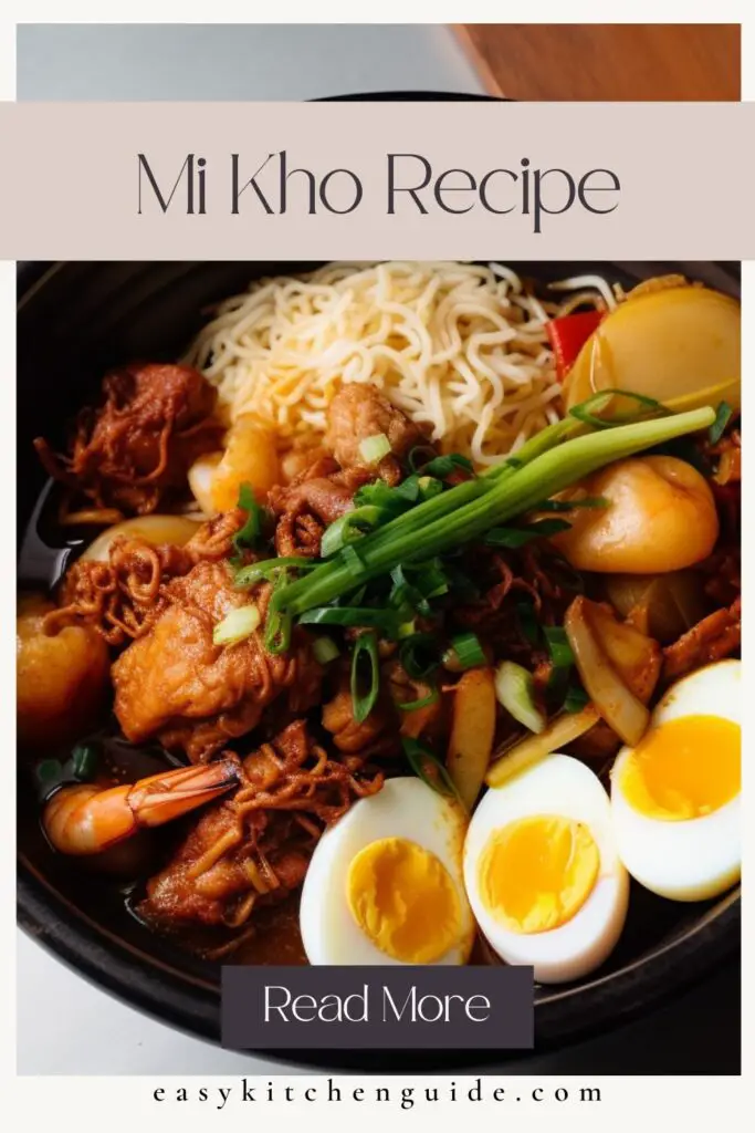 Mi Kho Recipe