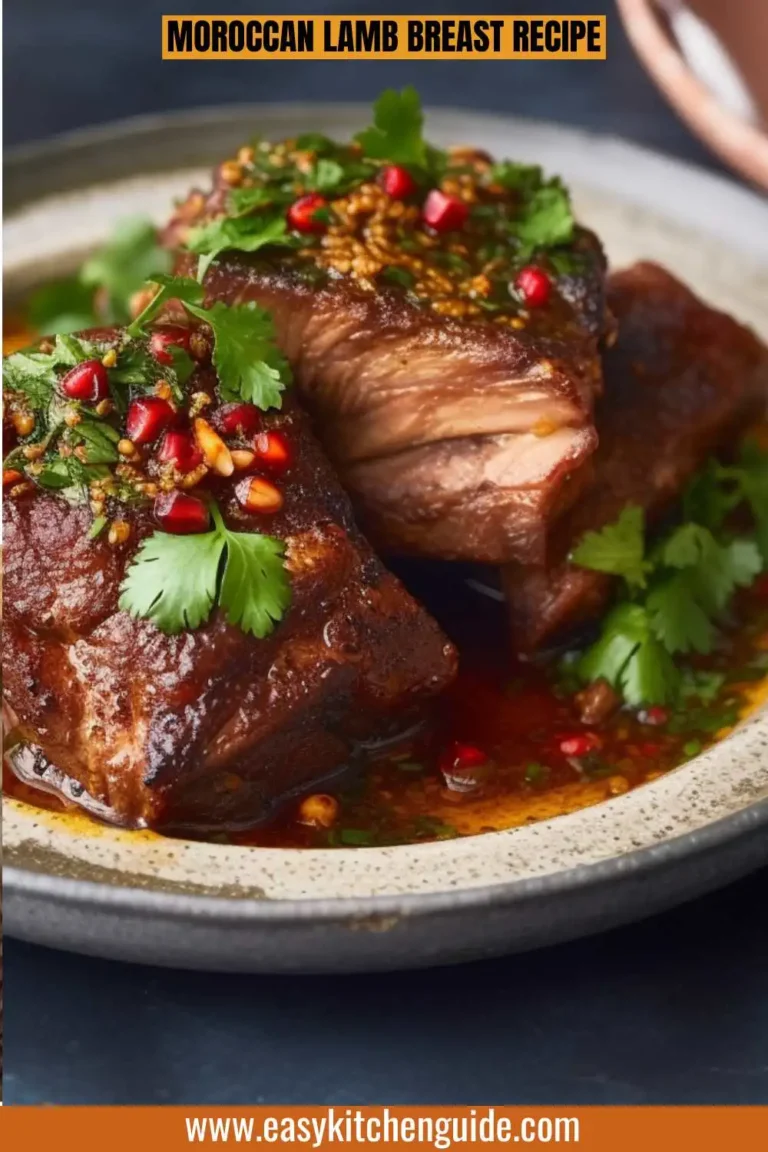 Moroccan Lamb Breast Recipe