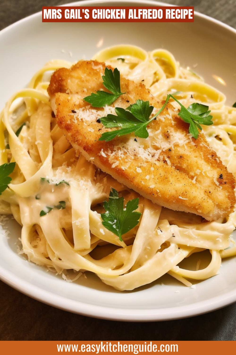 Mrs Gail's Chicken Alfredo Recipe