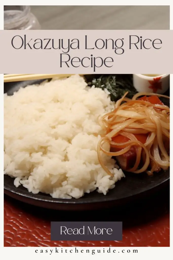 Okazuya Long Rice Recipe