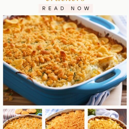 Paula deen chicken casserole with ritz crackers