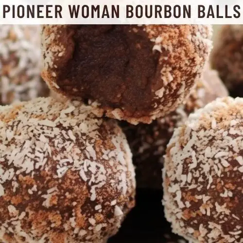 Pioneer Woman Bourbon Balls