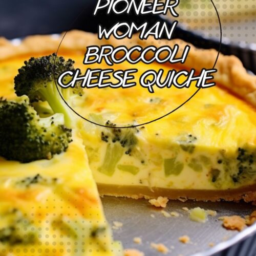 Pioneer Woman Broccoli Cheese Quiche