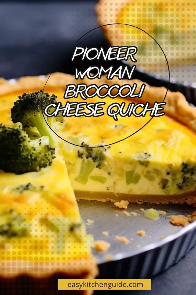 Pioneer Woman Broccoli Cheese Quiche