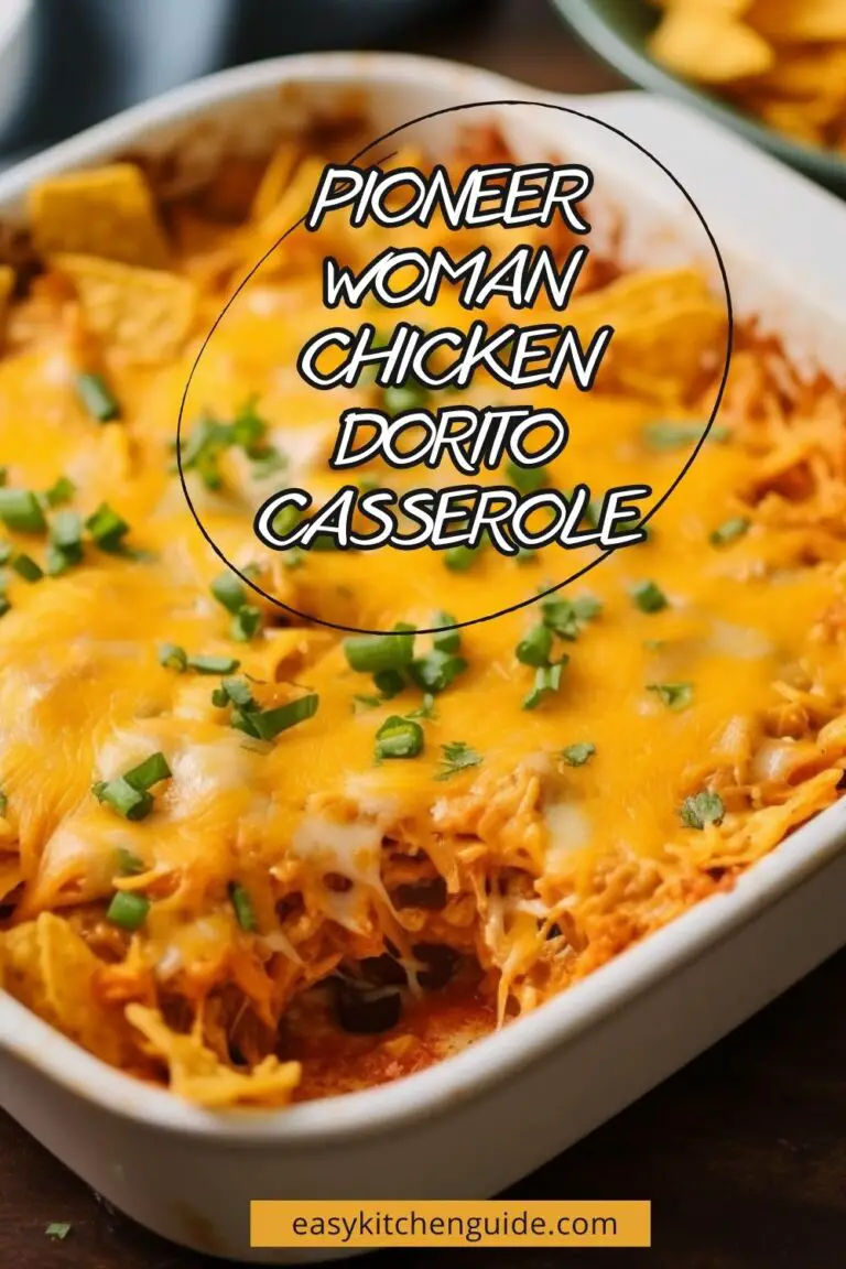 Pioneer Woman Chicken Dorito Casserole