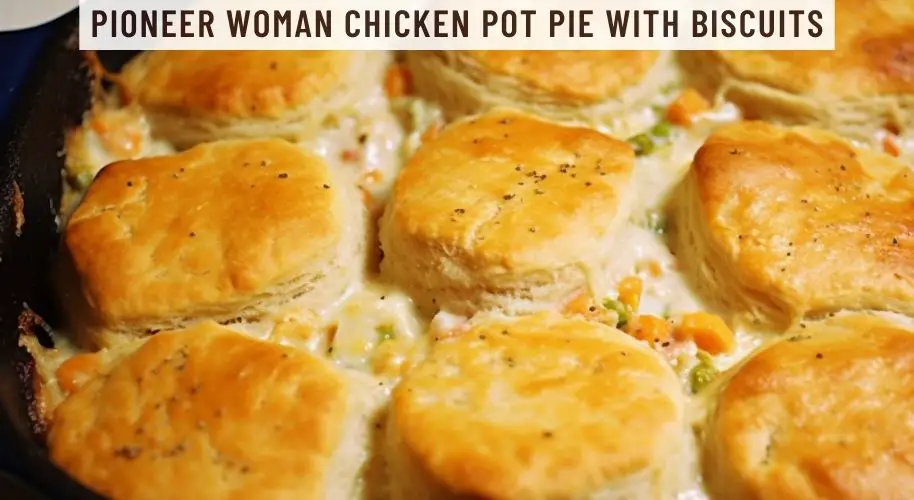 Pioneer Woman Chicken Pot Pie with Biscuits