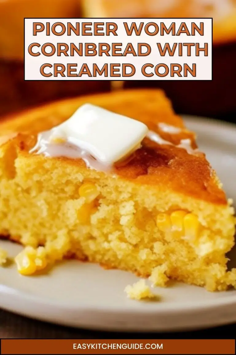 Pioneer Woman Cornbread with Creamed Corn