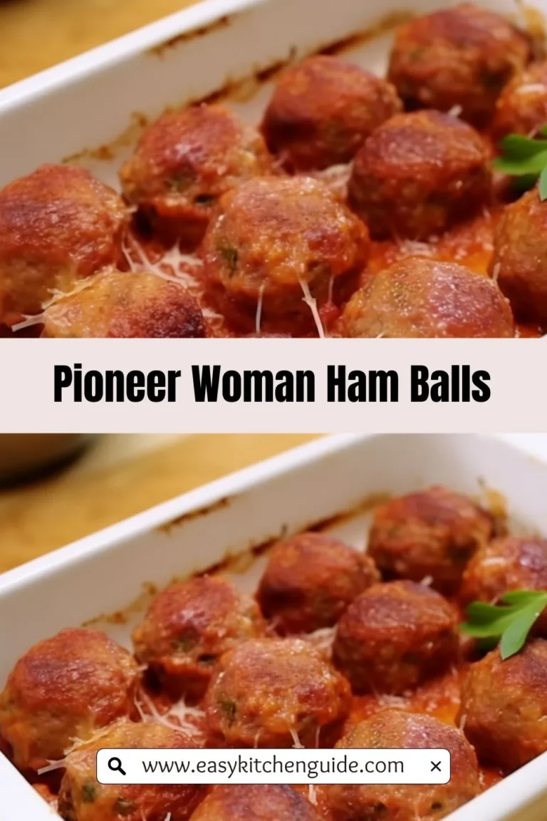 Pioneer Woman Ham Balls