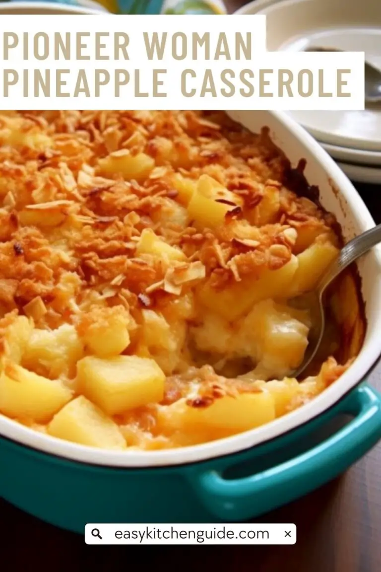 Pioneer Woman Pineapple Casserole