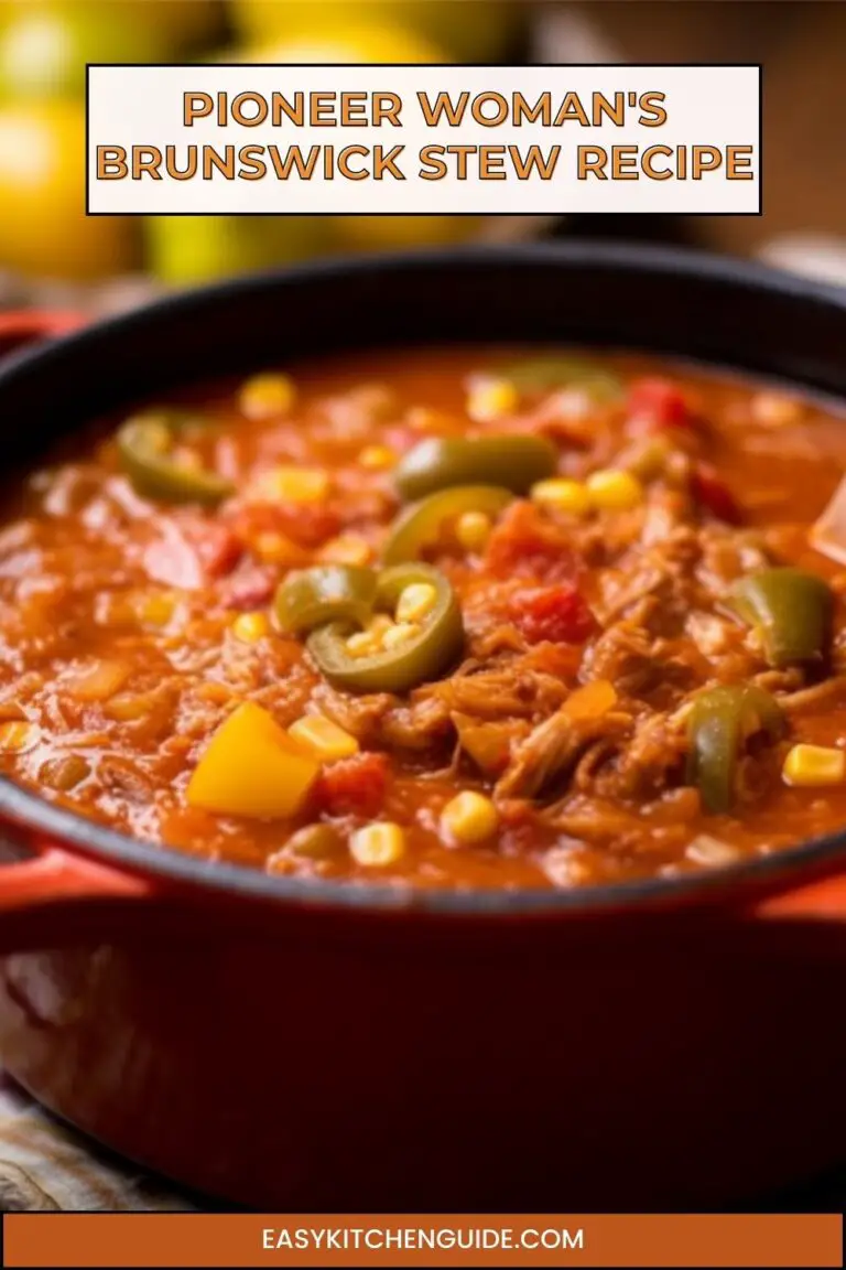 Pioneer Woman's Brunswick Stew Recipe