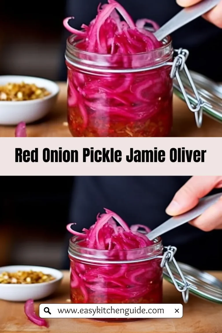 Red Onion Pickle Jamie Oliver