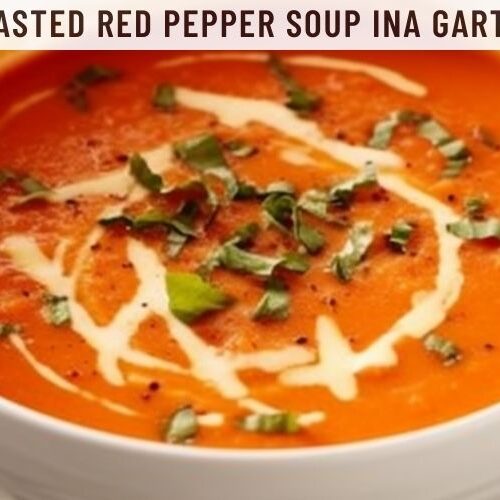 Roasted Red Pepper Soup Ina Garten