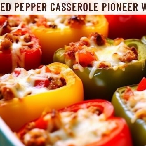 Stuffed Pepper Casserole Pioneer Woman