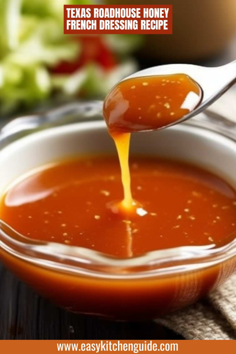 Texas Roadhouse Honey French Dressing Recipe