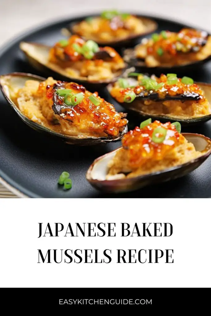 japanese baked mussels recipe