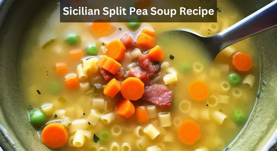 sicilian split pea soup recipe
