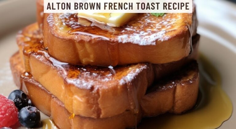 Alton Brown French Toast Recipe 1 768x420 